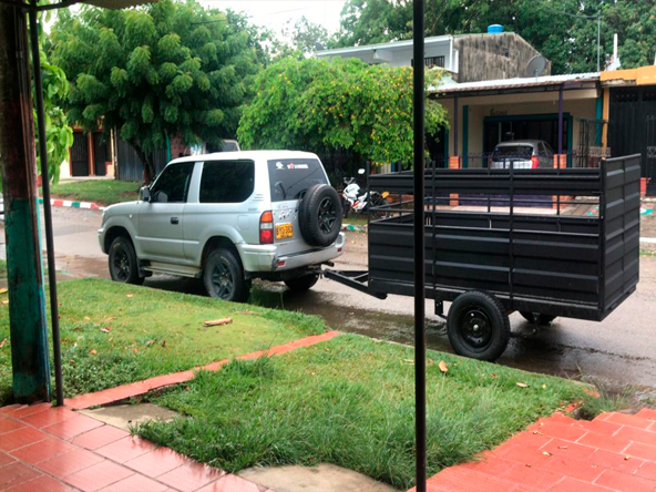 soporte tiro de arrastre para camioneta