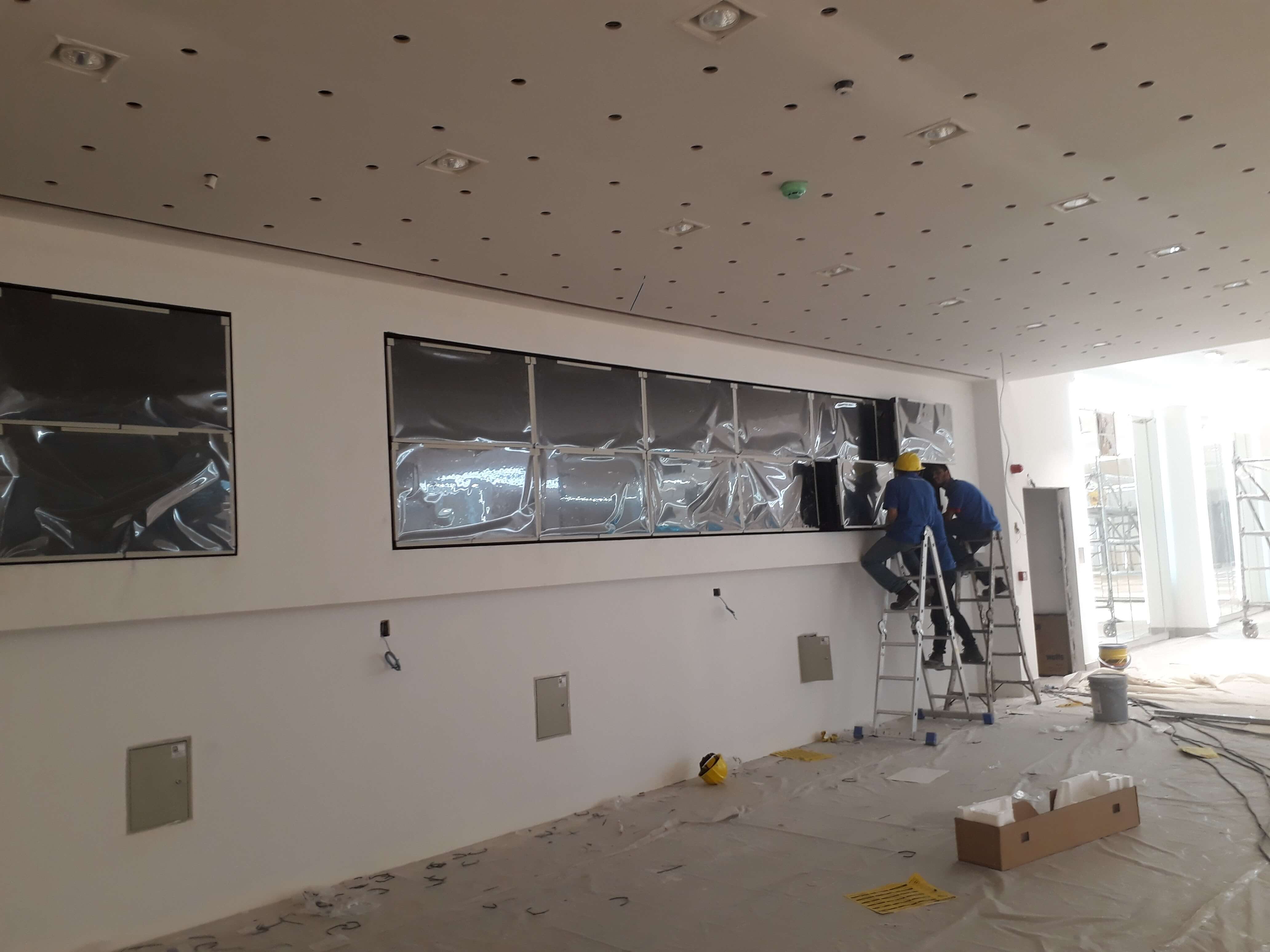 Realizacion del montaje de videowall en avenida boyaca Bogota