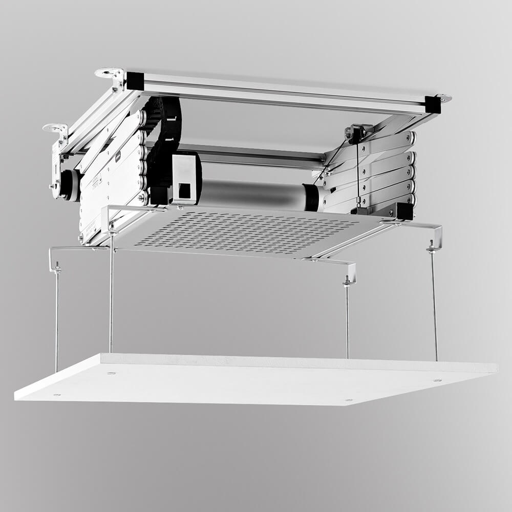 Ascensor tipo tijeras para videobeam