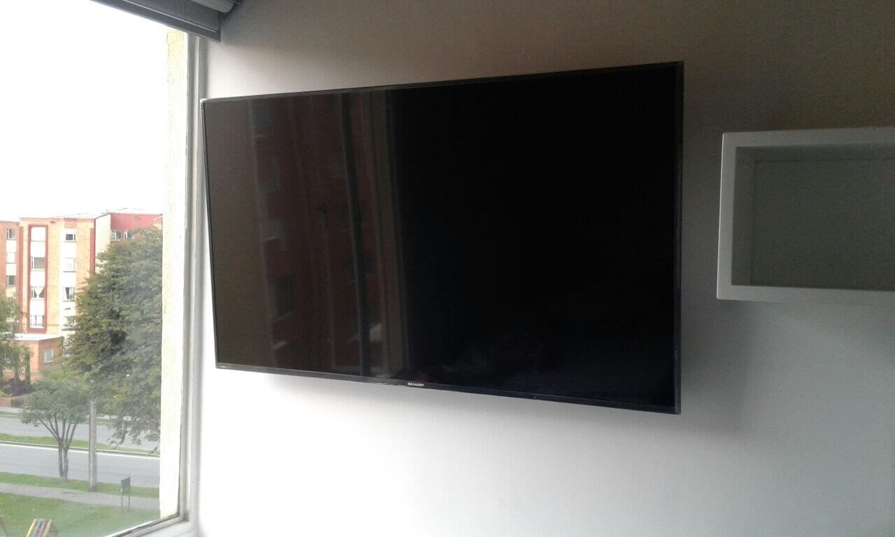 Instalacion de tv lg en soporte fijo