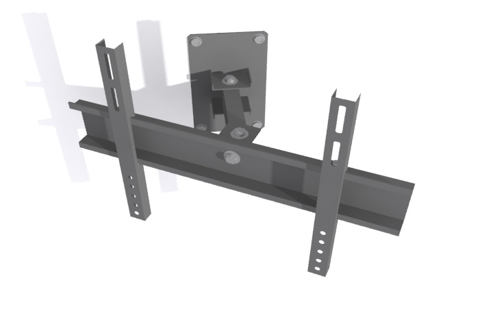 Soporte televisor con mocimiento articulado