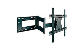 Soporte de pared doble brazo para tv