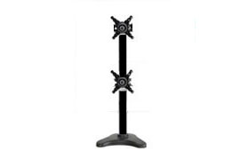 Soporte vertical para dos monitores pc