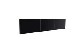 Soporte video wall de pared 1x3