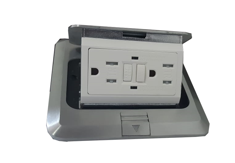 Caja de conectividad 2 puertos electricos