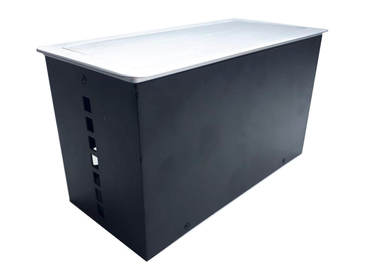 caja de conexiones push up para 9 puertos