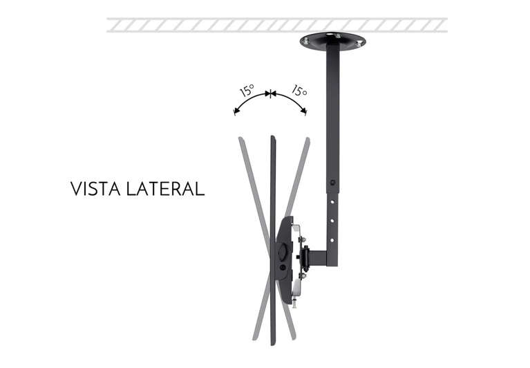 Soporte con doble tv para 2 televisores