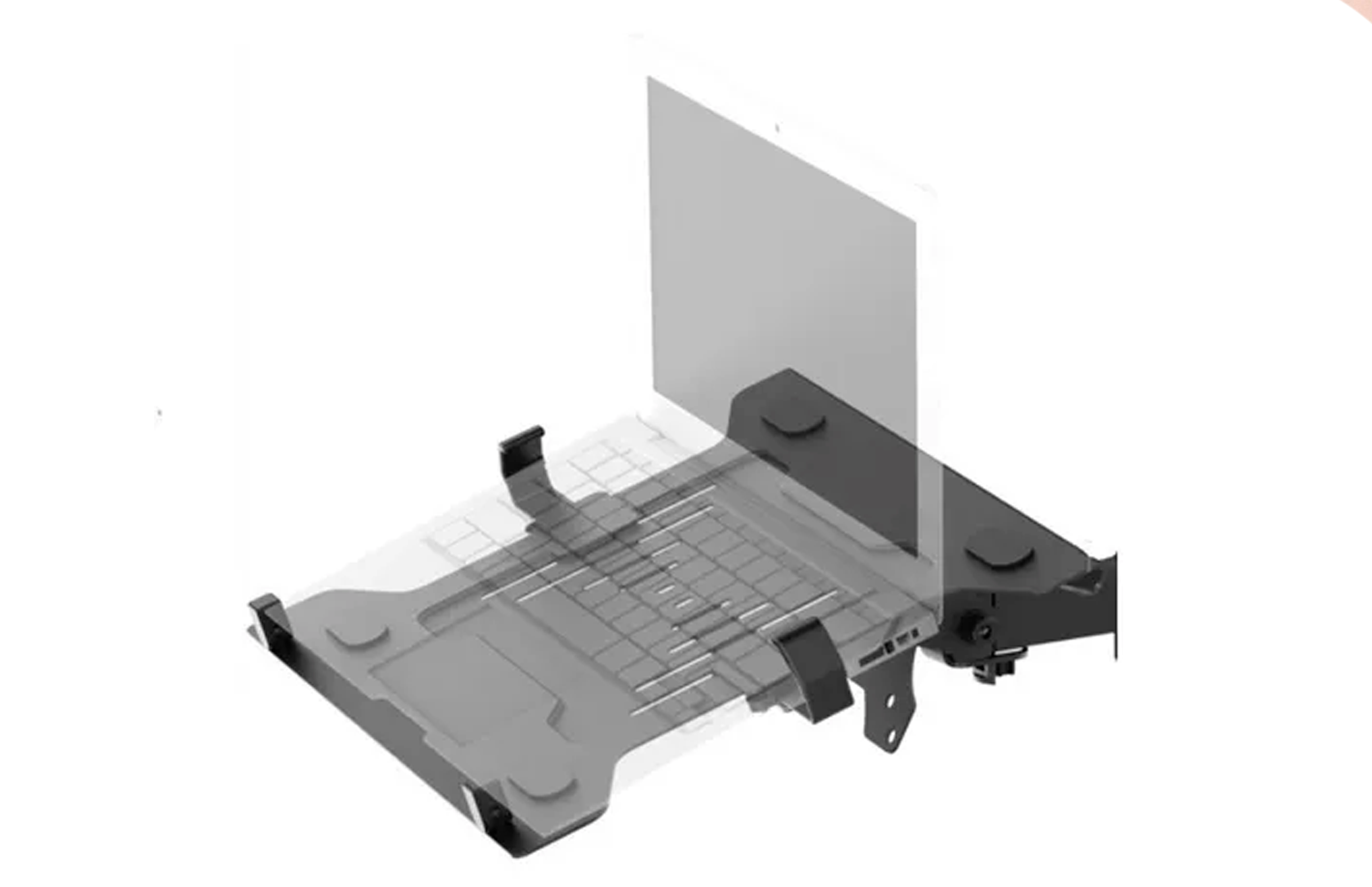 Base dual para portatil y monitor