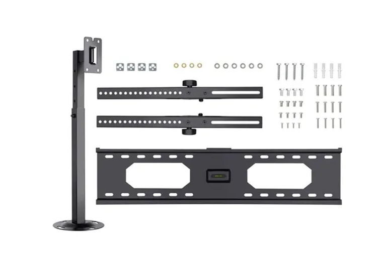 Instalacion soporte de techo dual para tv