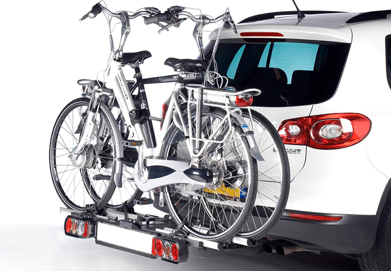 Portabicicletas doble bicicleta para automovil