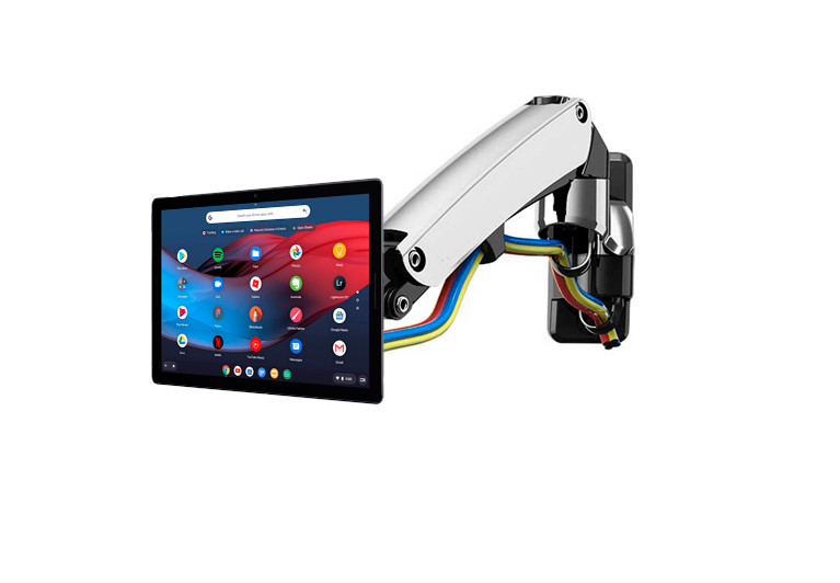 Instalacion soporte brazo de gas para tablet