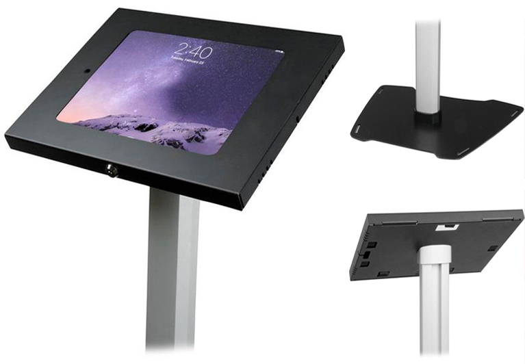 Soporte de piso pedestal para tablet